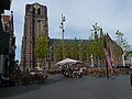 Praça do mercado e basílica de San Juan