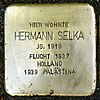 Stolperstein Hebelstr. 13 Selka Hermann