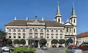 Palacio del Primado y Catedral de Szombathely.