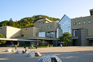 博物館がある四館棟