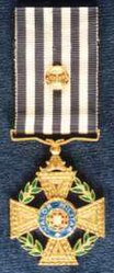Military Valor Medal in Gold