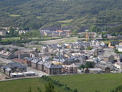 Skyline of Villanúa