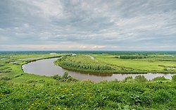 The Klyazma River near the town of Vyazniki