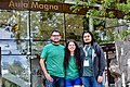 Representando a Wikimedia México en Wikimanía 2019 con Omar Sandoval y Victoria Alcántara. Estocolmo, Suecia.