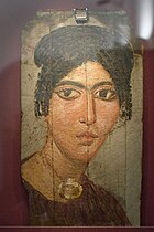 Portrait of a young girl, from Faiyum, 2nd century