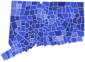 Results for the 2024 Connecticut Republican presidential primary by municipality.