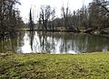 Teich und Rückhaltebecken an der ehemaligen Mühle