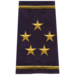 5 Star Circle Shoulder Rank