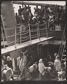 Classic Alfred Stieglitz photograph, The Steerage (1907) shows unique aesthetic of black-and-white photos. Alfred Stieglitz - The Steerage - Google Art Project.jpg