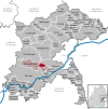 Lage der Gemeinde Altheim im Alb-Donau-Kreis