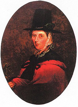 Портрет 1862 года кисти Чарльза Огастеса Морнуика