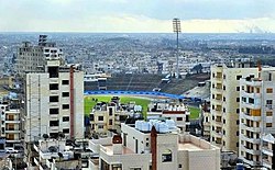 View of Baba Amr neighbourhood