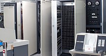 CDC 6500 with open panels. On display at the Living Computer Museum in Seattle, Washington. CDC 6500.jpg