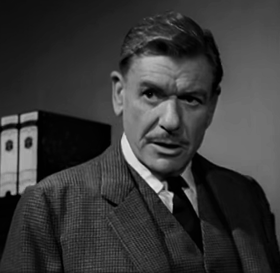 André Morell dans le rôle du professeur Quatermass