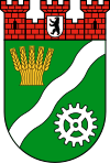 Escudo de armas de Marzahn-Hellersdorf.