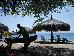 The beach resort of Club Indigo near Saint-Marc