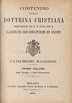 Miniatura per Catechismo di Pio X