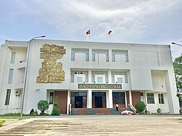 Mặt tiền tòa nhà Bảo tàng Đồng Nai