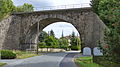 Eisenbahnbrücke über die Straße (Einzeldenkmal zu ID-Nr. 08992544)