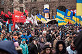Bandera del partit a Euromaidan