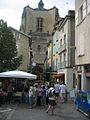 Een straatje in Villefranche-de-Rouergue