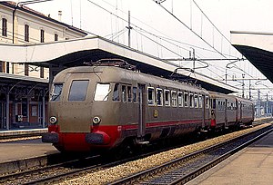 ALe 660.009 mit Le 640 und Le 760 in Castelfranco Veneto