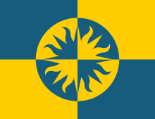 Flag of the Smithsonian Institution.svg