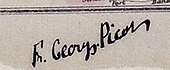 signature de François Georges-Picot