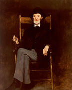 Portrait de William Adams (1874), huile sur toile, musée d'art de Cincinnati.