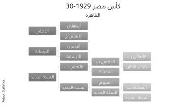 هيكل المسابقة - الدور التمهيدي - القاهرة