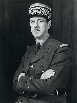 De Gaule in 1945