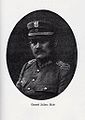 陸軍少将。肩章はショルダーノッチである（1919年）