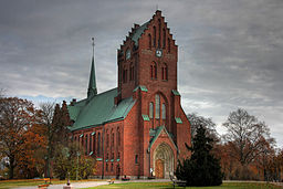 Hässleholms kyrka i november 2009