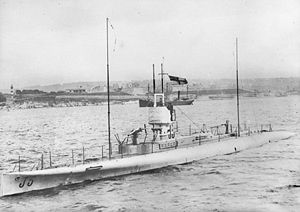 HMAS J5 (ex-HMS J5) in 1919