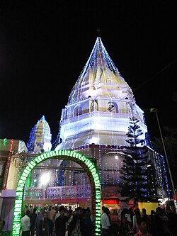 रास उत्सव में नलबाड़ी का हरि मंदिर