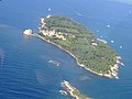 Illa Lerina, avui de Sant Honorat, amb el monestir fundat pel sant