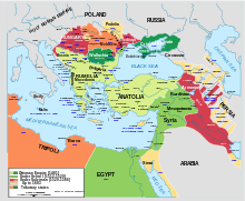 Territorial expansion of the Ottoman Empire under Suleiman (in red and orange) ImperioOtomanoSimplificado-en.svg