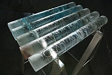 Ice Core sculpture by Colorado