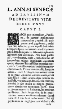 L Annaei Senecae Философия 1643 page 375 De Brevitate Vitae.png