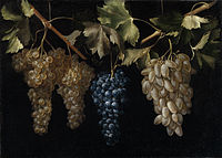 Хуан Фернандес (Ель Лабрадор), «Чотири грона винограду», бл. 1636, Музей Прадо, Мадрид