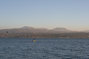Lake Sevan, Armenia. Photographed on 19 Octobe...