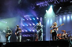 Las Pelotas in live, 2010.