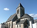 L'église paroissiale Saint-Méen de Lasse (Maine-et-Loire).