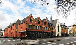 Vue générale de l'Hospice Gantois.