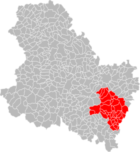 Localisation de Communauté de Communes du Serein