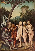 Lucas Cranach el Viejo: El juicio de Paris (1530)