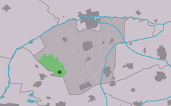 Location in Dantumadiel municipality