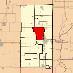 Vị trí trong Quận Vermilion, Illinois