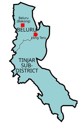 Localisation de District de Beluru