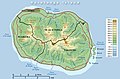 خريطة جزيرة راروتونغا